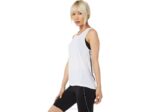 Asics tanque de carrera femenino blanco brillante estilo y comodidad - Image 3