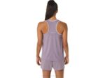 Asics tanque de carrera femenino cuarzo violeta duna verano estilizado - Image 2