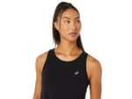 Asics tanque de carrera femenino negro alto rendimiento - Image 4