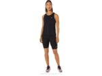 Asics tanque de carrera femenino negro alto rendimiento - Image 5