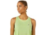 Asics tanque de carrera femenino verde lima ligero y cómodo - Image 4