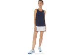 Asics tanque de corte mujer medianoche blanco brillante estilo y confort - Image 5