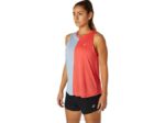 Asics tanque de mujer pomelo rosa niebla estilo moderno - Image 3