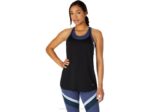 Asics tanque de mujer rendimiento negro estilo moderno