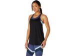 Asics tanque de mujer rendimiento negro estilo moderno - Image 3