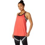 Asics tanque de mujer Toronja rosa estilo y comodidad