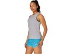 Asics tanque de músculo femenino gris piamonte estilo y confort - Image 3
