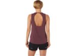 Asics tanque de músculo femenino profundo brezo fruta del dragón - Image 2