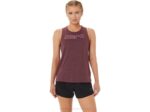 Asics tanque de músculo femenino profundo brezo fruta del dragón - Image 4