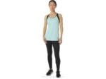 Asics tanque de tiras mujeres azul claro estilo moderno - Image 4