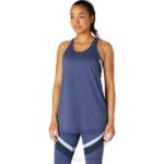 Asics tanque mujer trueno azul estilo y comodidad
