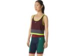 Asics tanque reutilizado mujer granate gris acero estilo fuerte - Image 7