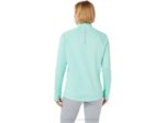 Asics thermopolis mujer sudadera 1/4 zip color brezo fresco - Image 2