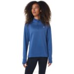 Asics Thermopolis Mujer Sudadera 1/4 Zip Gran Tiburón