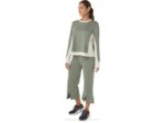 Asics top acampanado reutilizado mujer verde liquen abedul estilo sostenible - Image 4