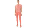 Asics top corto de carrera mujer papaya guayaba estilo y comodidad - Image 4