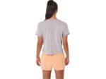 Asics top corto de carrera mujer violeta crepuscular 2LVJ2411 - Image 2