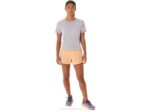 Asics top corto de carrera mujer violeta crepuscular 2LVJ2411 - Image 3