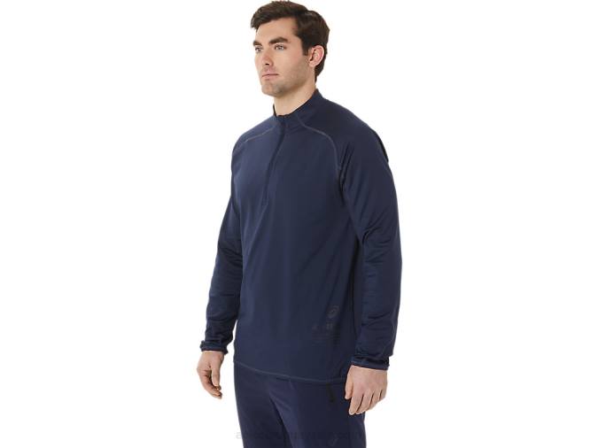 Asics top de hombre actibreeze jacquard medianoche estilo y confort - Image 3