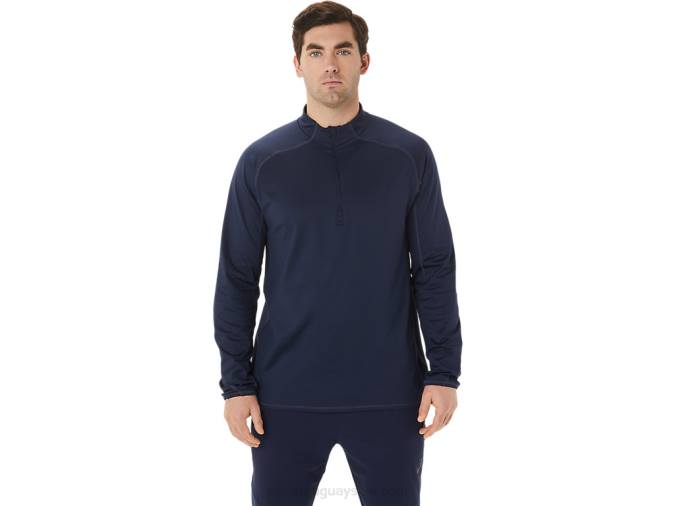 Asics top de hombre actibreeze jacquard medianoche estilo y confort - Image 1
