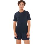 Asics top de lucha libre mujer azul estilo y comodidad
