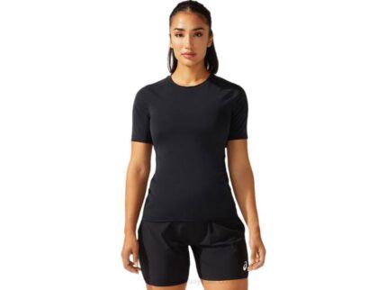 Asics top de lucha libre mujer dos piezas negro estilo y rendimiento