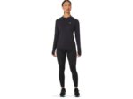 Asics top de manga larga invierno mujer rendimiento negro elegante - Image 4