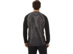 Asics top de manga larga jacquard actibreeze hombre negro rendimiento fresco - Image 2