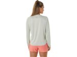 Asics top de manga larga logo Fujitrail mujer salvia ligera deportivo - Image 2