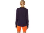 Asics top de manga larga mujer logo fujitrail sombra de noche - Image 2