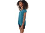 Asics top de mujer jaspeado cuello en v terciopelo brezo de pino - Image 3
