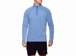 Asics top dorai cremallera hombre azul brezo ligero y cómodo
