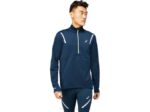 Asics Top Lite Show Invierno 1/2 Zip Hombre Azul Francés
