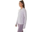Asics top metarun manga larga cremallera mujer violeta oscuro quartz - Image 3