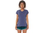 Asics top mujer cuello en v jaspeado brezo chaquetón elegante - Image 6