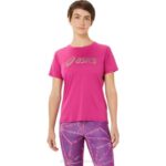 Asics top mujer sakura fucsia rojo estilo y comodidad