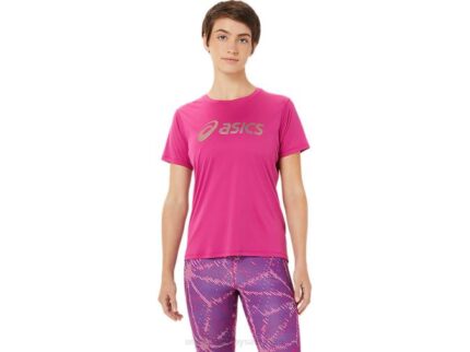 Asics top mujer sakura fucsia rojo estilo y comodidad