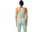 Asics top sin costuras mujer pizarra gris comodidad y estilo - Image 2