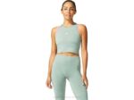 Asics top sin costuras mujer pizarra gris comodidad y estilo