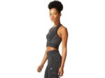 Asics top sin costuras mujer rendimiento negro estilo cómodo - Image 3