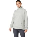 Asics top técnico térmico mujer gris piamonte estilo y confort