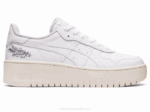 Asics toque blanco lila estilo japonés para invierno