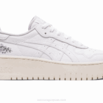Asics toque blanco lila estilo japonés para invierno