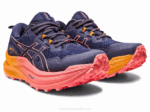 Asics Trabuco Max 2 Zapatillas Medianoche Papaya Aventura y Rendimiento - Image 2