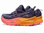 Asics Trabuco Max 2 Zapatillas Medianoche Papaya Aventura y Rendimiento - Image 3