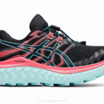 Asics Trabuco Max Zapatillas Negras Coral Ardiente 2023