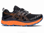 Asics Trabuco Max Zapatillas Negras Naranjas para Aventura