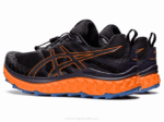 Asics Trabuco Max Zapatillas Negras Naranjas para Aventura - Image 3