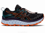 Asics Trabuco Max Zapatillas Negro Naranja para Aventura