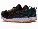 Asics Trabuco Max Zapatillas Negro Naranja para Aventura - Image 3